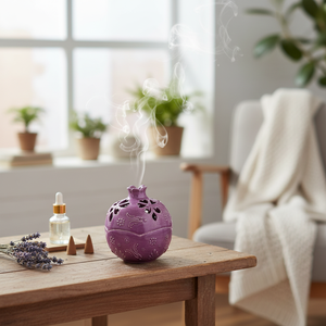 <b>Ceramic</b> Sugar Pots for Incense & Aromatherapy <b>Diffuser</b> - Product Image 3