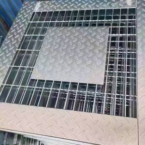 Rejilla de Acero Galvanizado por Inmersión en Caliente para <span class=keywords><strong>Pisos</strong></span>, Materiales de Construcción Metálicos de Alta Calidad de Fábrica, Precio de Rejilla de Acero para Pasarelas - Product Image 3