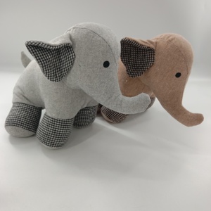 Tapones de puerta de felpa de elefante de bajo precio, bolsa de arena rellena, tapón de puerta de elefante para decoración del hogar - Product Image 5