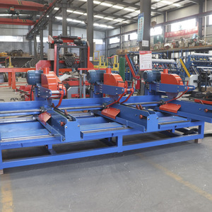 Scie à panneaux multi-têtes robuste pour le sciage transversal de planches de bois et le traitement des panneaux - Product Image 6