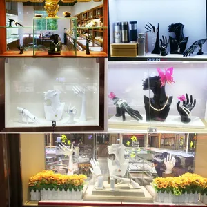 Подставка для ювелирных изделий из смолы: для колье, браслетов, серег, колец, украшений, демонстрационная, настольная, для хранения - Product Image 2