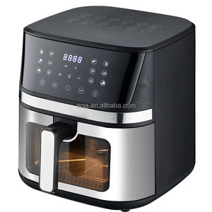AOJA, новинка, лидер продаж, Цифровые печи для фритюрницы freidoras de aire, Серебряный гребень, электрическая фритюрница, умные, без масла, визуальные окна - Product Image 1