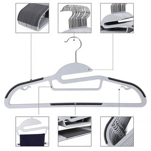 Colgador de ropa de plástico directo de fábrica, colgador de chaleco de camisa multiusos duradero antideslizante para armario, vajilla, gancho de Metal - Product Image 5