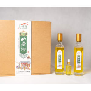 Set de Regalo de Aceite de Camelia He Lu Fang - Edición Artesanal 500ml X 2 SKU HE004 - Product Image 1