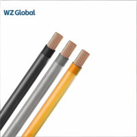 THHN/THWN-2 fil de cuivre 600V câble de construction PVC Nylon fil électrique isolé fabricant de câbles électriques