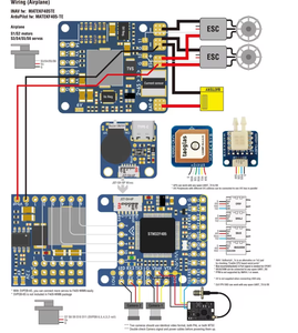 เครื่องควบคุมการบิน F405-WMN matek STM32F405RGT6 W/ Baro OSD blackbox กระแส132A 2-6S 31x26x16.5mm โดรนแบบปีกคงที่ - Product Image 2