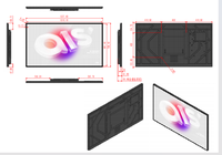 Afficheur numérique et lecteur d'affichage mural Bolan 21,5 pouces avec écran tactile capacitif LCD, système d'exploitation Android, Full HD, prise en charge OEM