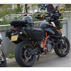 Sacs de selle imperméables 50L sacoches de selle de moto sacs latéraux d'outil pour universel - Product Image 6