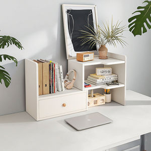 Élégant organisateur d'<span class=keywords><strong>étagère</strong></span> <span class=keywords><strong>de</strong></span> bureau en bambou multifonctionnel en bois pour <span class=keywords><strong>étagère</strong></span> d'angle <span class=keywords><strong>de</strong></span> bureau à domicile - Product Image 3