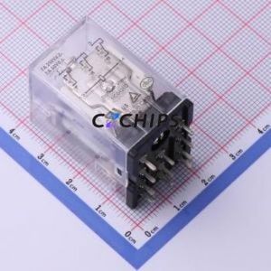 HF18FF/024-3Z23 Power Relay Through hole,21.5x28mm Relay 24V 3 Changeover: 3C (3PDT-Changeover)::: 11 7A-30VDC/7A-250VAC - Product Image 1