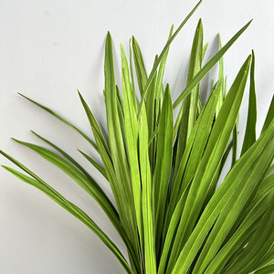 Plantes artificielles : Lys, <span class=keywords><strong>Cymbidium</strong></span>, Feuilles d'herbe, Plante araignée, Clivia, vertes en <span class=keywords><strong>pot</strong></span>, pour aménagement paysager, décoration maison et mariage, résistantes aux UV - Product Image 3