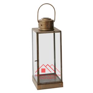 Linterna de vela de acero inoxidable con linterna votiva de cristal decoración de boda última decoración vela tarro linterna votiva para la venta - Product Image 5