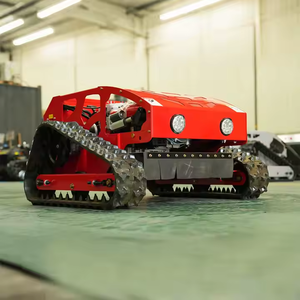 Cortadora de césped con orugas de gran venta: máquina de deshierbe con control remoto para césped agrícola - Product Image 4