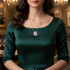 Arrondi avec Baguette Forme Zircon Pierre Charme Pendentif Turc À La Main En Gros 925 Bijoux En Argent Sterling - Product Image 3