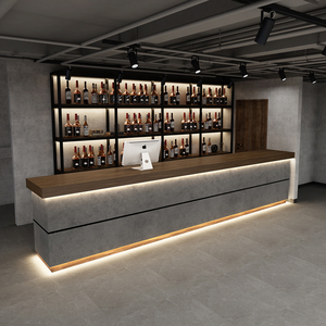 Quán Bar Nhà Hàng Thiết Kế Hiện Đại Quầy Bar - Product Image 4