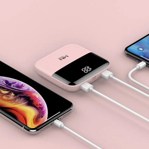 Q5 10000mAh Portable Mini Power Bank PowerBank Chargeur de batterie externe pour iPhone 15 14 13 Pro Xiaom Charge rapide mini - Product Image 5