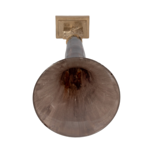Vaso Alto in Vetro Scultoreo, Vaso Decorativo Contemporaneo per Fiori, per Soggiorno, Casa e Ufficio - Product Image 5