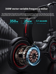 Scooter Plegable Ultraligero Portátil para Hombres y Mujeres, Vehículo con Batería de Litio, Motor de 250W, DR-905 DR- - Product Image 5