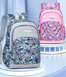 Nouveau étudiant école sac à dos garçon 1-6 année dessin animé <span class=keywords><strong>cartable</strong></span> grande capacité enfants Double sac d'école - Product Image 2