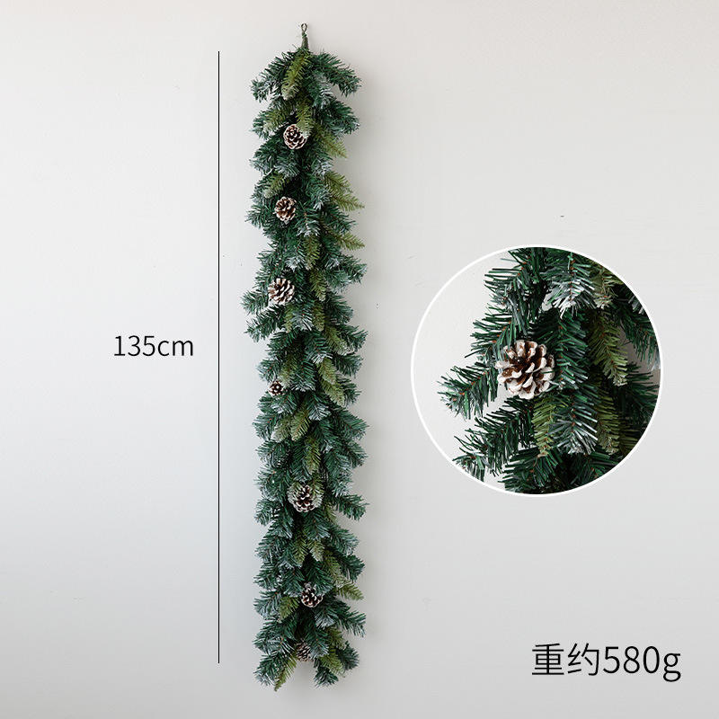 135cm white pine cone vine/580g