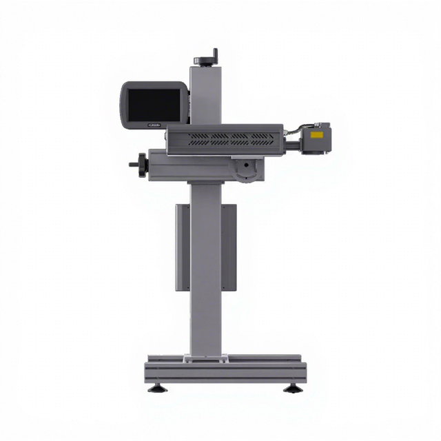 New Type Co2 Laser Marking Machine for Engraving Plastic Card Cardboard Box Production Code Printing