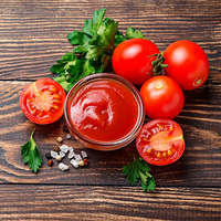 Pâte de tomate concentrée de haute qualité 29,7 % Brix en bouteille – Chine