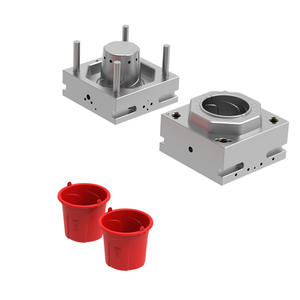 Molde de balde de plástico para embalagem de <span class=keywords><strong>5</strong></span> litros, molde redondo vazio para balde pequeno, molde de vedação de balde de qualidade alimentar - Product Image 3