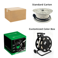 Bande LED haute tension AC 220V sans driver, découpable, en silicone extrudé, IP67, haute efficacité lumineuse pour chantier de construction
