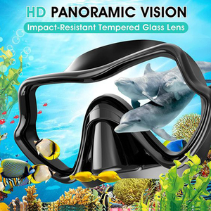 Lunettes de <span class=keywords><strong>plongée</strong></span> à grand cadre personnalisées OEM <span class=keywords><strong>masque</strong></span> de <span class=keywords><strong>plongée</strong></span> anti-buée en silicone pour adultes pour la natation <span class=keywords><strong>et</strong></span> la <span class=keywords><strong>plongée</strong></span> sous-marine - Product Image 4