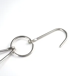 Meat Hook 304ss Ring Hook For Roasted Bacon For Hanging Drying Bbq And Making Bacon Hams Meat