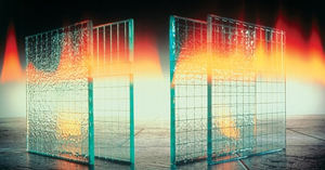 Verre trempé résistant au feu de prix usine avec la résistance à haute température - Product Image 5