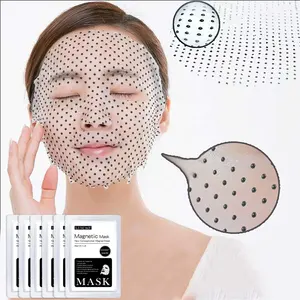 collageen nieuwe mobiele Suppliers-Nieuwe Product Vochtinbrengende Biologische Ontgiften Magnetische Facial Sheet Masker
