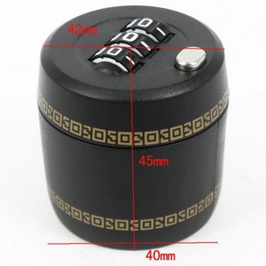 ตัวล็อคขวดไวน์แบบรหัสสามหลัก ฝาปิดป้องกันการโจรกรรมสำหรับขวดไวน์แดง เพื่อความปลอดภัย - Product Image 3