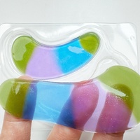 Masques pour les yeux en silicone de beauté à marque privée OEM, au collagène et au rétinol, anti-rides, éclaircissants, sans parfum, sans cruauté, avec logo personnalisé