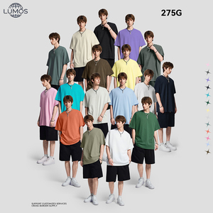 Camiseta Oversize de Alta Calidad, Cuello Caído, <span class=keywords><strong>para</strong></span> Verano, Personalizable con Impresión, 100% Algodón, <span class=keywords><strong>para</strong></span> <span class=keywords><strong>Hombre</strong></span> - Product Image 2