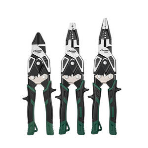 Alicates de corte de doble articulación Tuosen de 140 mm, de acero al cromo vanadio, de grado industrial, para uso de electricistas. - Product Image 2