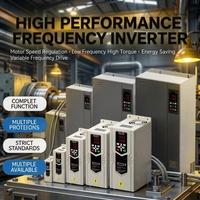 Variateur de fréquence KingDrive 7,5KW 15KW 22KW 30KW 380V Triphasé 0-500Hz IP20 pour machine CNC HVAC Certifié CE Vente directe usine