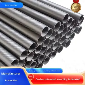 ท่อคาร์บอนไฟเบอร์กลวงทรงกลมแบบกำหนดเอง ความแข็งแรงสูง ผิวมัน/ด้าน ลายทอ 3K ทวิล/ธรรมดา ยี่ห้อ <span class=keywords><strong>SHENGTIAN</strong></span> สำหรับใช้ทำกระเป๋า - Product Image 2