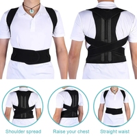Dos Posture Correcteur Ceinture Réglable Épaule Cou Colonne Vertébrale Remodeler Corps pour Colonne Posture Correction pour Femmes Hommes Lisseur