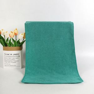 Ensemble de serviettes de bain et de cuisine carrées en microfibre tricotée de luxe à motif écossais, jetables, écologiques, séchage rapide, pour hôtels et usage domestique - Product Image 2