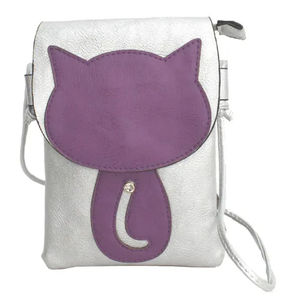 Sac à bandoulière pour téléphone portable en forme de chat mignon et créatif, fabricant en gros, sac à bandoulière pour femme - Product Image 2