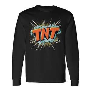 T-shirt à manches longues Tnt pour les fans d'explosion, design dynamite - Product Image 1