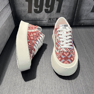 Chaussures de sport classiques en toile de style chinois <span class=keywords><strong>authentique</strong></span> 2025, de haute qualité, broderie de haute qualité, style de marche tendance - Product Image 6