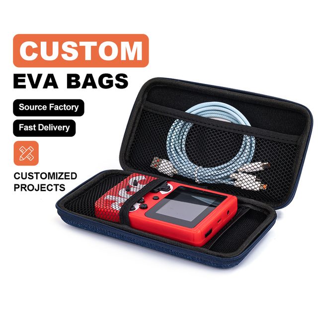 Factory Direct EVA Game Console Storage Case Waterproof Hard Shell Portable Protective Box with Custom Logo