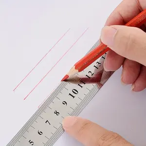 220x20x2mm Drawing Ruler Customizable Measuring Tool Aluminum Alloy Parallel Ruler