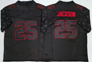2026 Ohio State 25 Bo Jackson 4 Jeremiah Smith 10 Julian Sayin 2 Caleb Downs ABD Amerika Dikişli Kolej Futbol Forması - Product Image 2