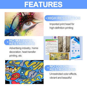 طابعة تكبير المذيبات البيئية I3200 Xp600 Dx7 برأس واحد 6 أقدام و 70 قدم لطباعة اللافتات - Product Image 4