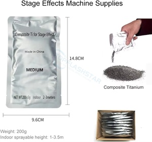 Topflashstar 200G Poudre pour Fontaines à Étincelles Froides Certification FDS Machine à Pyrotechnie Froide Poudre à Étincelles Haute Qualité - Product Image 2