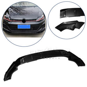 Produit en promotion : Kit de 3 lames de spoiler avant en fibre de carbone ABS moulées par injection pour VW Volkswagen Golf 7.5R MK7.5R - Product Image 1