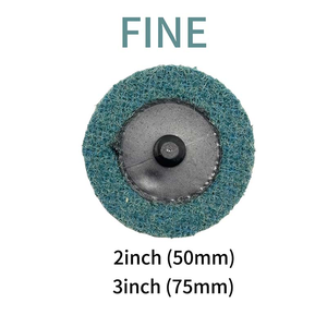 Discos de Lijado de Cambio Rápido de 2 y 3 Pulgadas con Bloqueo de Rodillo para Amoladora Angular: Acondicionamiento de Superficies, Desbaste, Pulido, Eliminación de Óxido y Pintura - Product Image 4